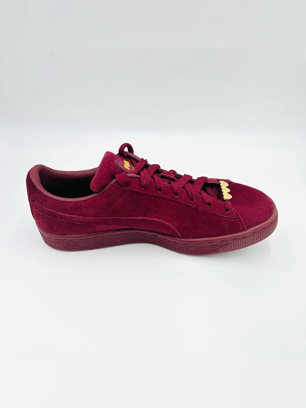 Puma Suede Classic NYC Flagship Sneakers Women 9 Zinfandel Gold Big Apple - Picture 5 of 11